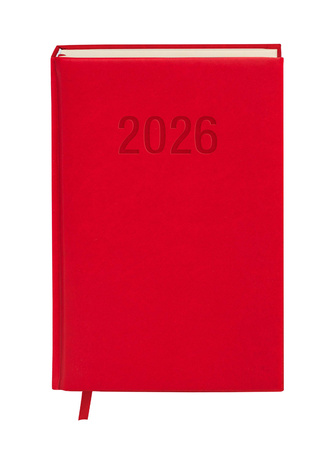 KALENDARZ 2026 COLORFIX A5 DNS CZERWONY